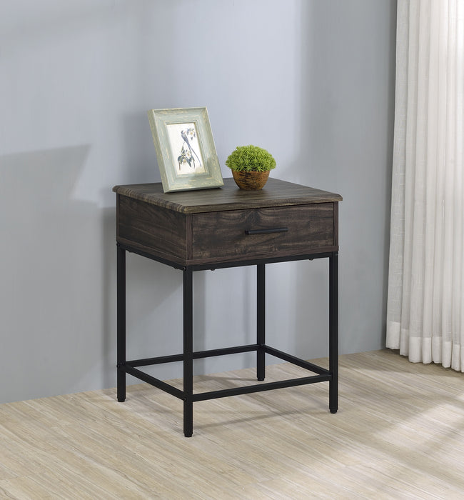 Cliff - End Table - Brown