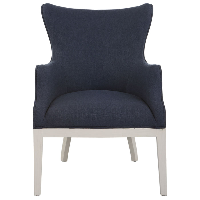 Gordonston - Blue Fabric Accent Chair