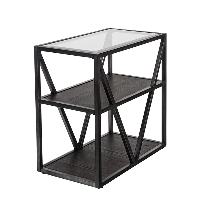 Arista - Chair Side Table - Dark Gray