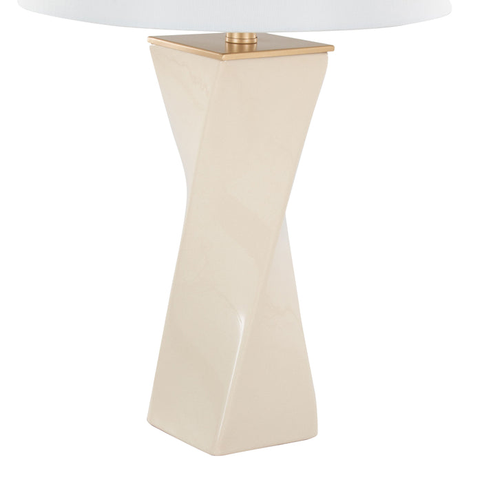 Curvo - Square Contemporary Table Lamp