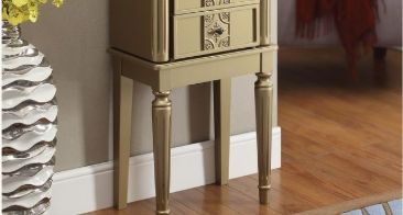 Tammy - Jewelry Armoire - Gold