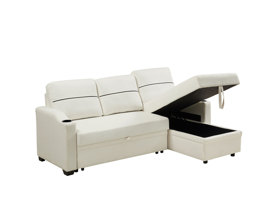 Broaching Pull-Out Storage Sofa