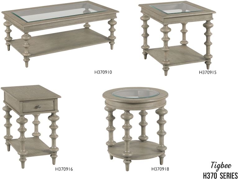 Tigbee - H370 - Round End Table