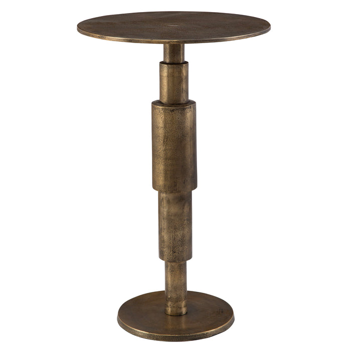 Descend - Accent Table - Gold