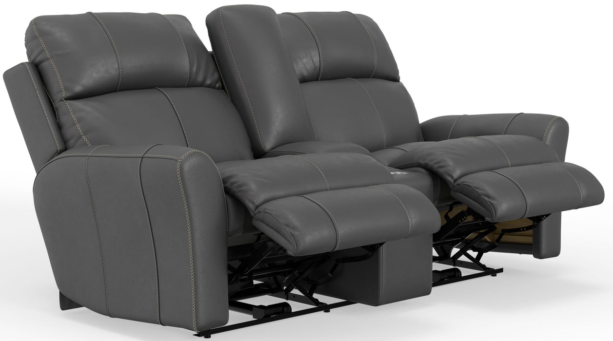 Fredda - Power Recliner Console Loveseat