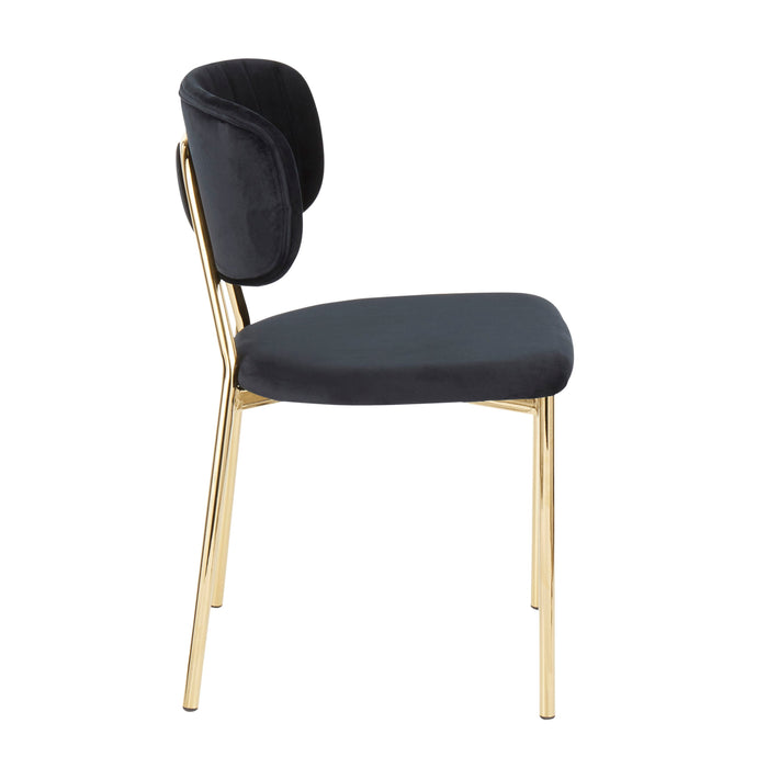 Bouton - Contemporary / Glam Chair (Set of 2)