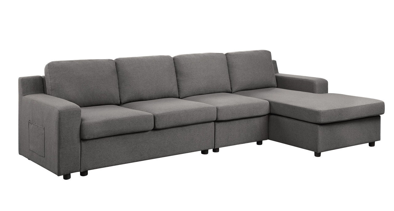 Waylon - Linen Sectional Sofa