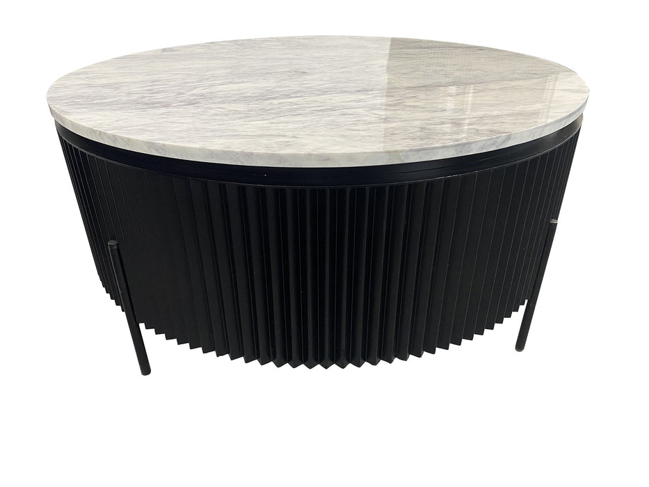 Gage - Marble/Metal Round Table