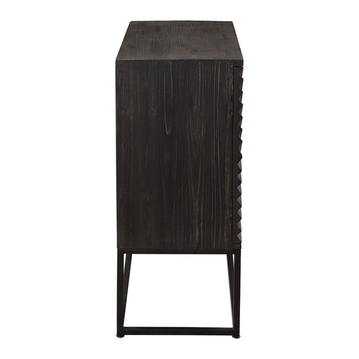 Zadie - Accent Cabinet - Ebony