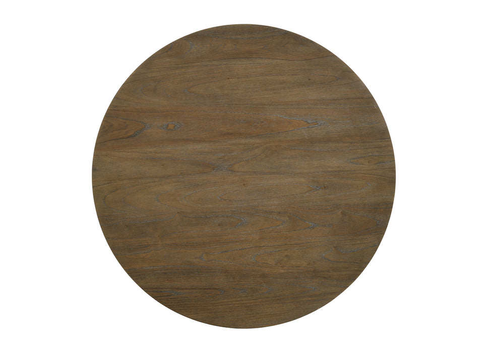 Parfield - Weathered Round Dining Table - Oak