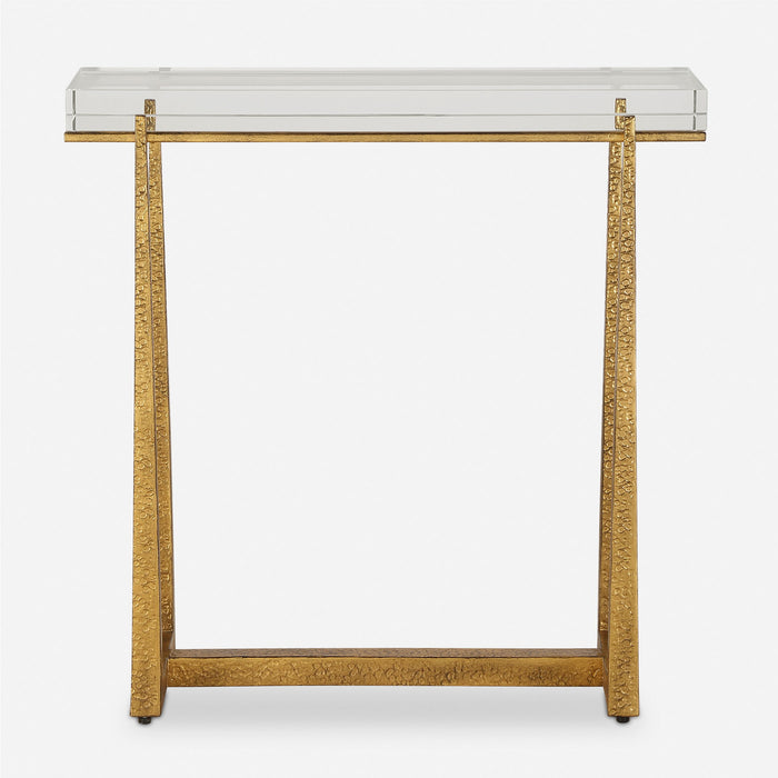 Midas - Thick Crystal Accent Table