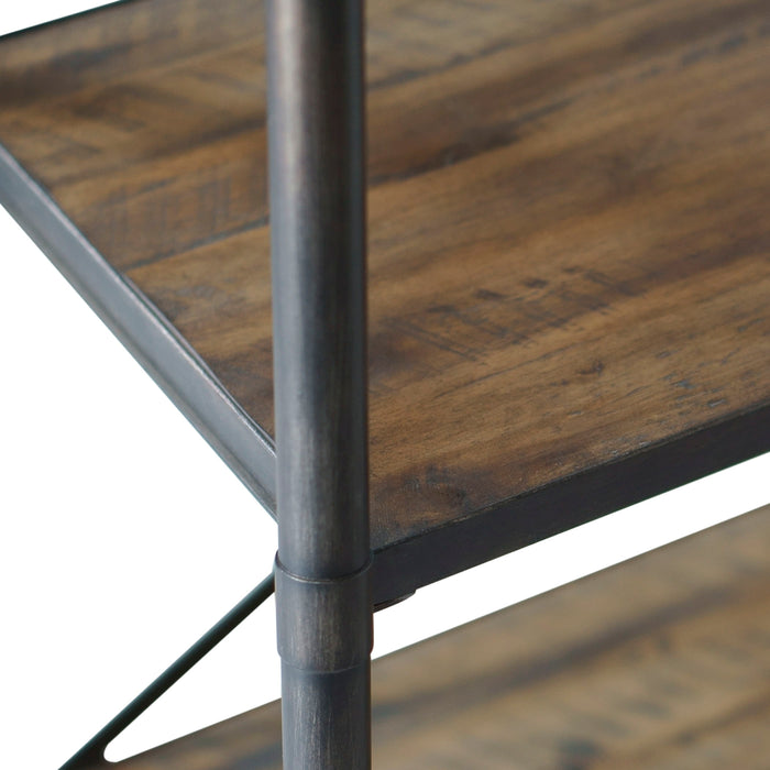 Zosar - Urban Industrial Etagere - Dark Brown