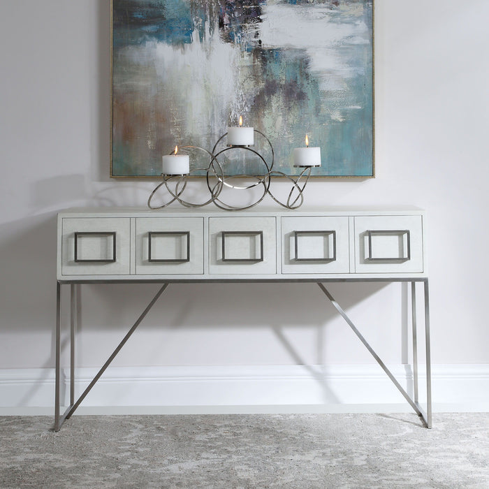 Abaya - Console Table - White