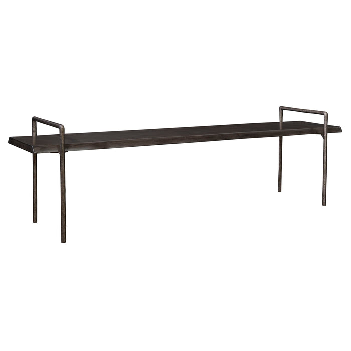 Chandos - Wooden Bench - Dark Gray