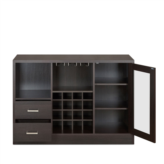 Hazen - Wine Cabinet III - Espresso