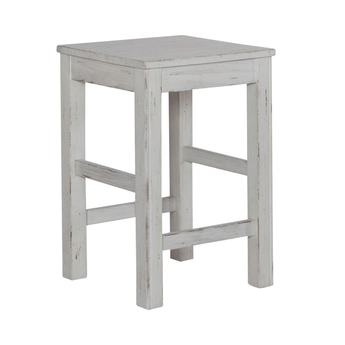 River Place - Console Stool - White