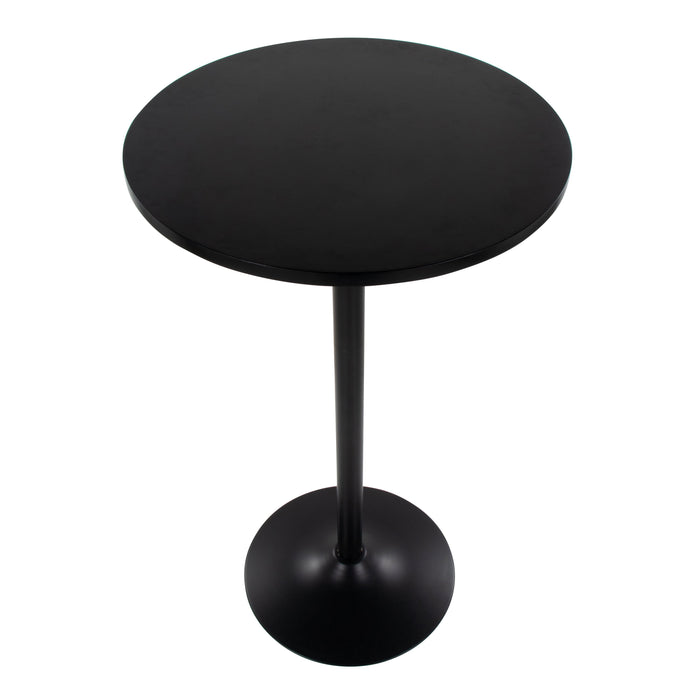 Pebble - Mid Century Modern Table Adjusts From Dining To Bar