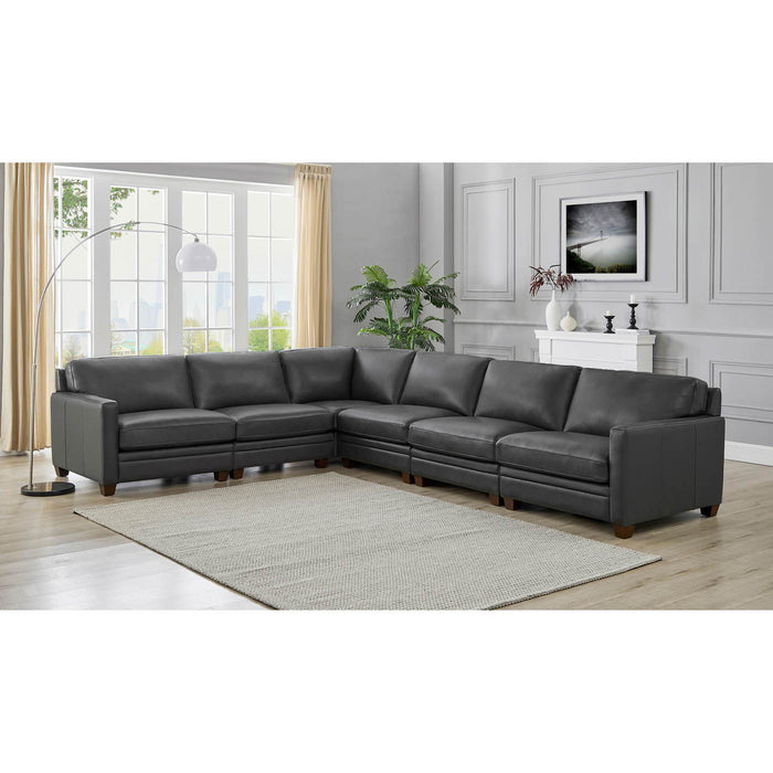 Naples - Leather Sectional