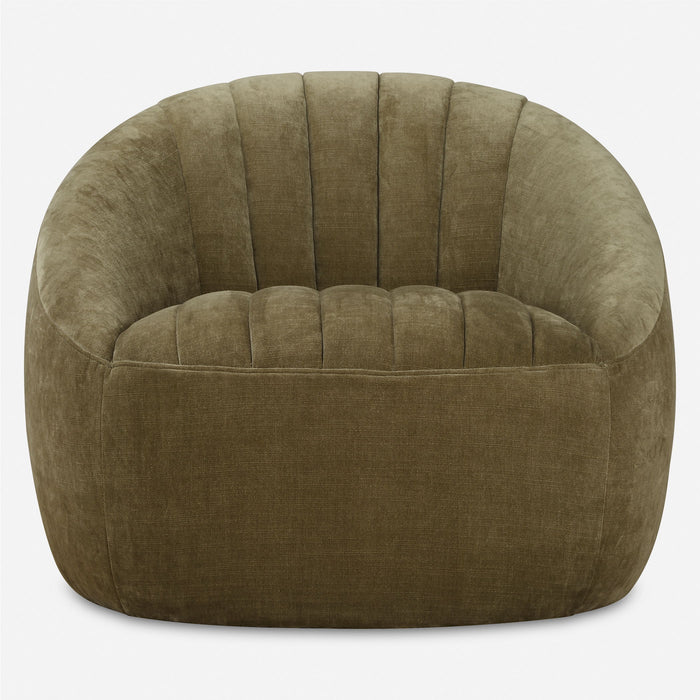 Narrows - Swivel Chair - Moss Green