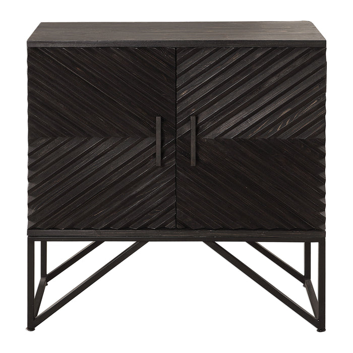 Zadie - Accent Cabinet - Ebony