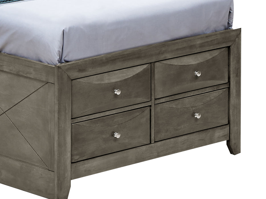 Marilla - Storage Bed With Bookcase Headboard