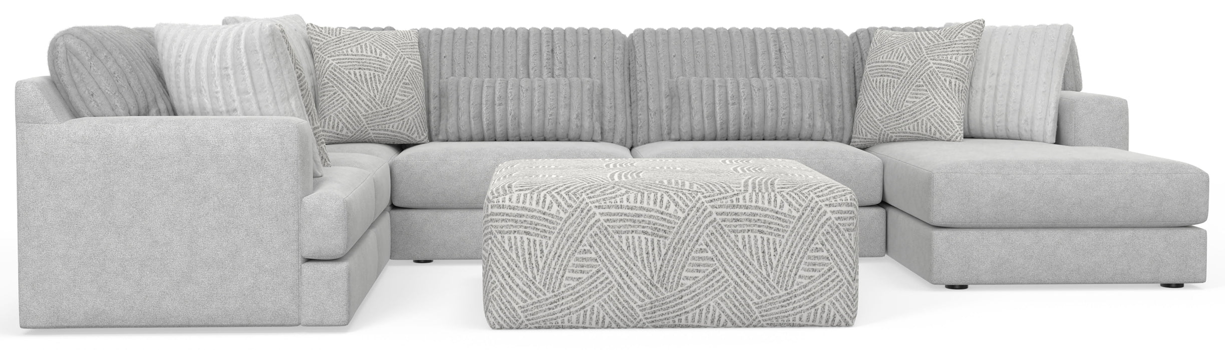 Logan - Upholstered Sectional Set