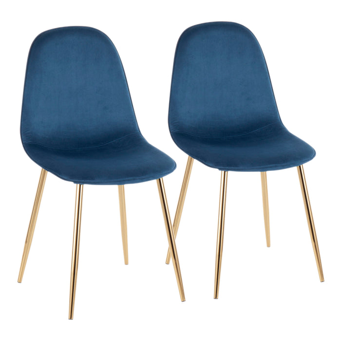 Pebble - Contemporary Modern Design Chair (Set of 2)