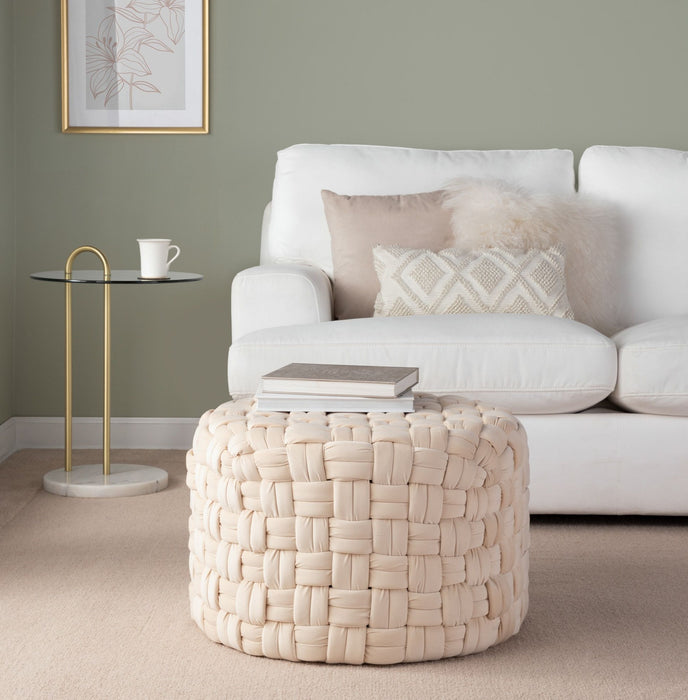 Braided - Versatile Round Ottoman