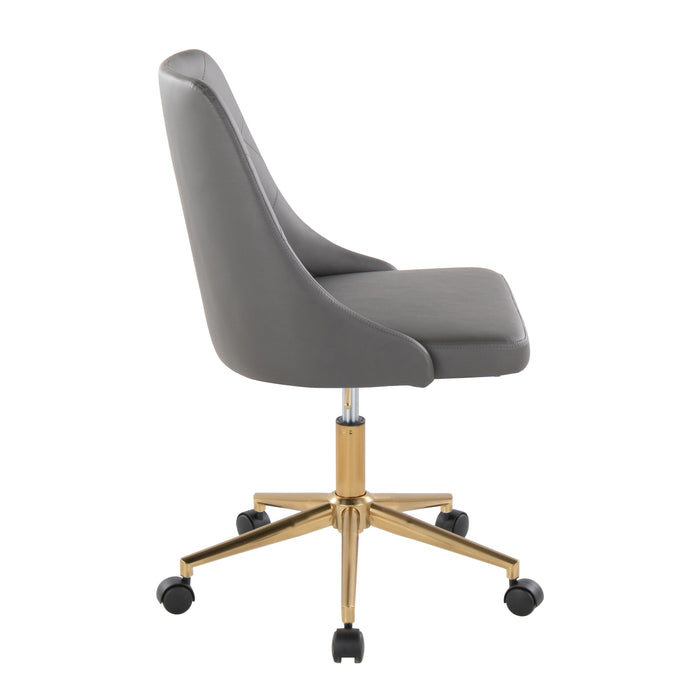 Marche - Contemporary Swivel Task Chair With Casters