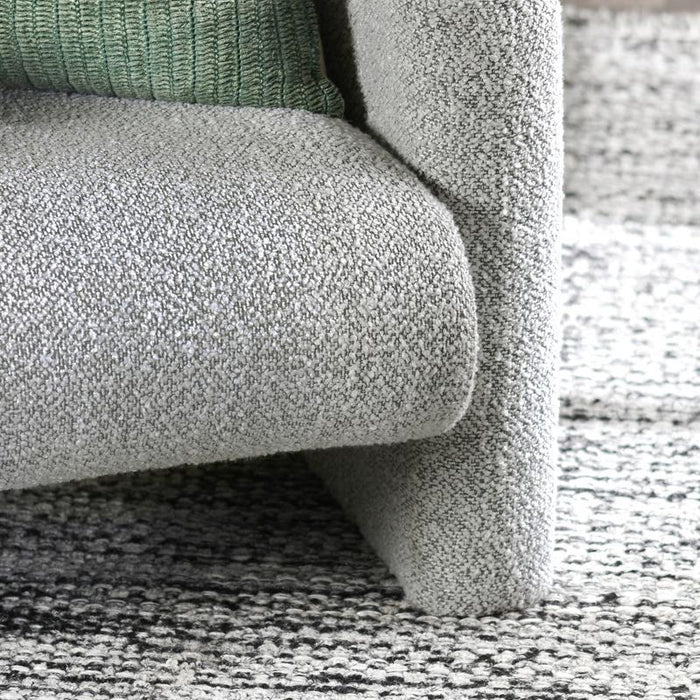 Marcel - Boucle Accent Chair - Mercury Gray