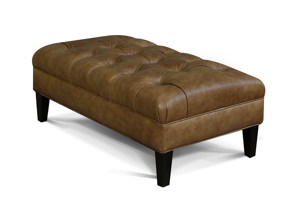 Canton - 7550/AL - Leather Cocktail Ottoman