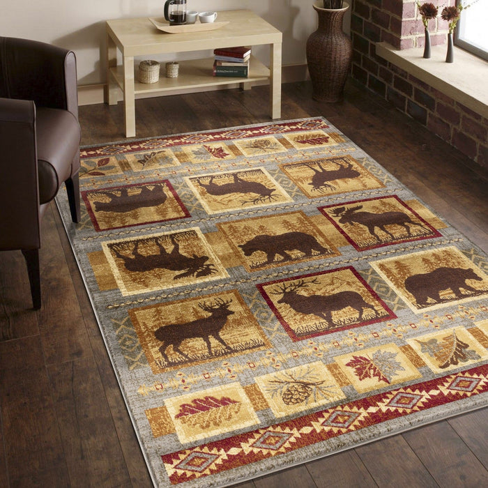 Nature's Nest - GC_CBL3004 Lodge Area Rug