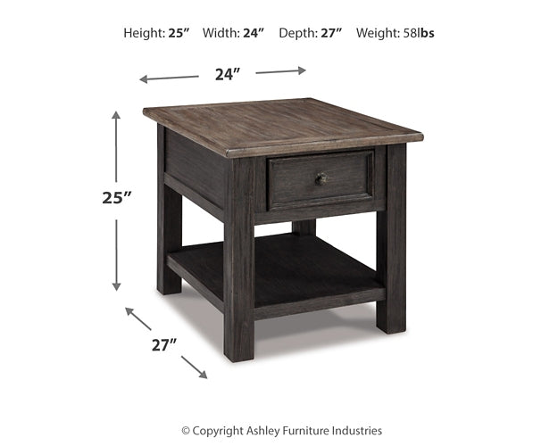 Ashley Express - Tyler Creek Rectangular End Table