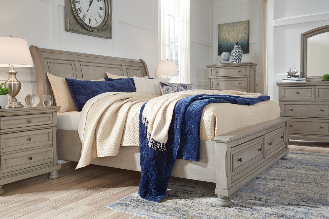 Ashley Express - Robbinsdale  Sleigh Bed With Storage