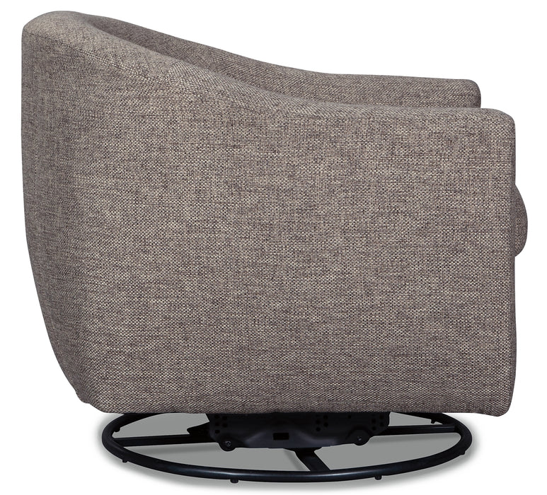 Upshur Swivel Glider Accent Chair