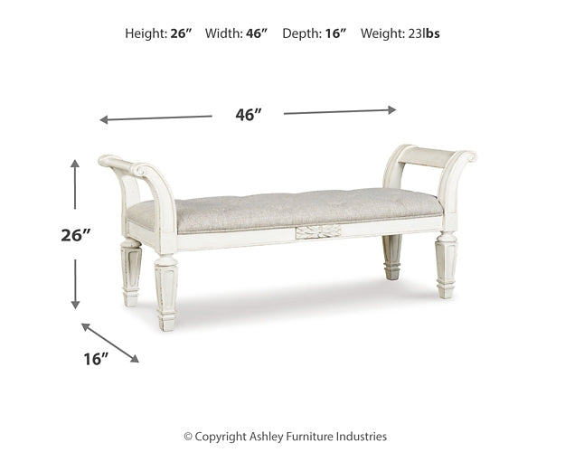 Ashley Express - Realyn Accent Bench