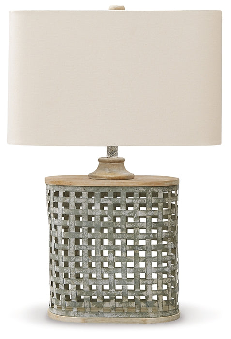 Ashley Express - Deondra Metal Table Lamp (1/CN)