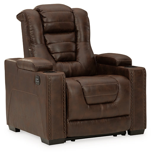 Owner's Box PWR Recliner/ADJ Headrest