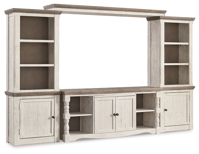 Ashley Express - Havalance 4-Piece Entertainment Center