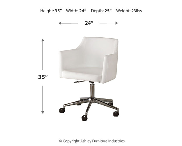 Ashley Express - Baraga Home Office Desk with Chair