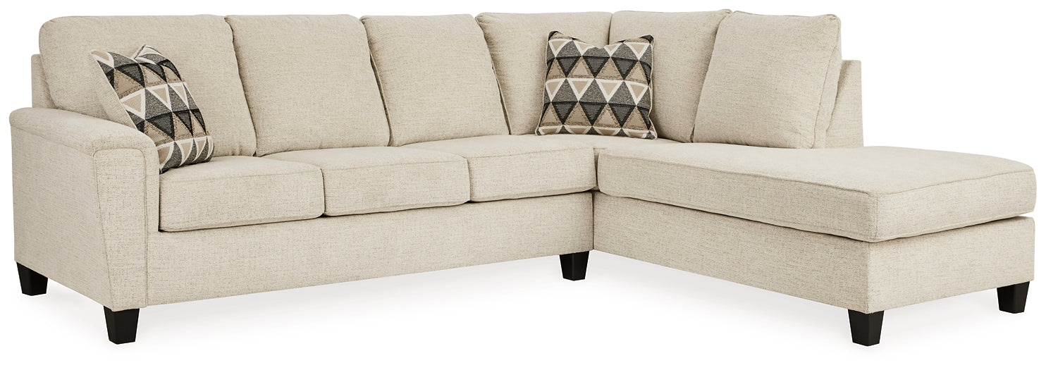 Abinger 2-Piece Sectional with Ottoman