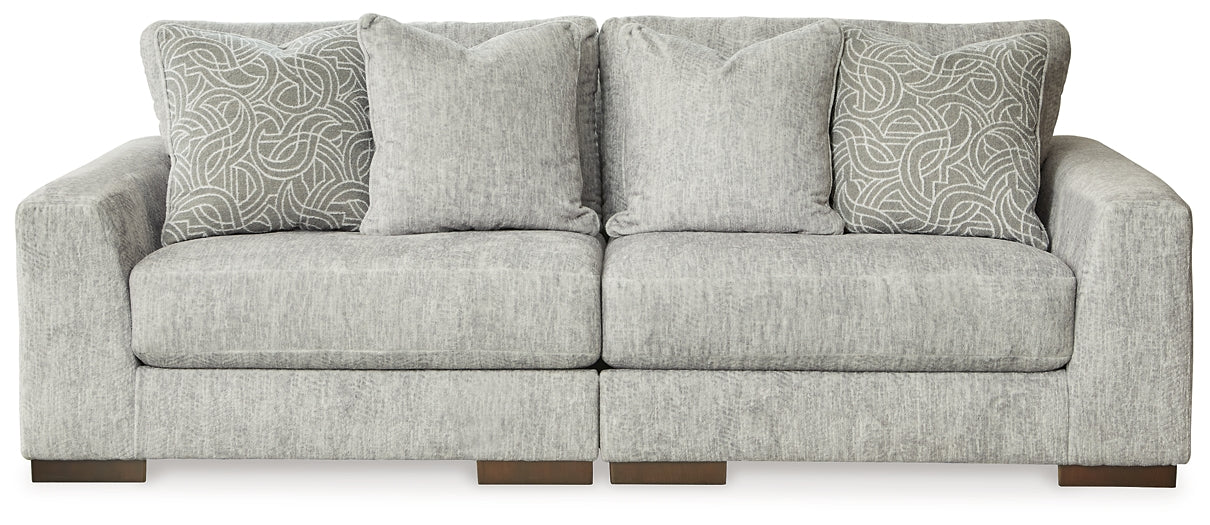 Regent Park 3-Piece Sectional with Ottoman