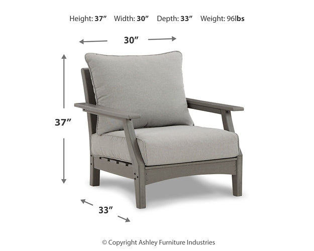 Visola Outdoor Sofa with 2 Lounge Chairs