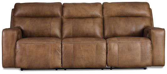 Game Plan PWR REC Sofa with ADJ Headrest