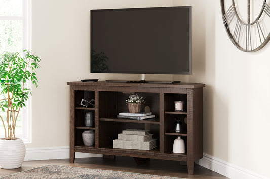 Ashley Express - Camiburg Corner TV Stand/Fireplace OPT