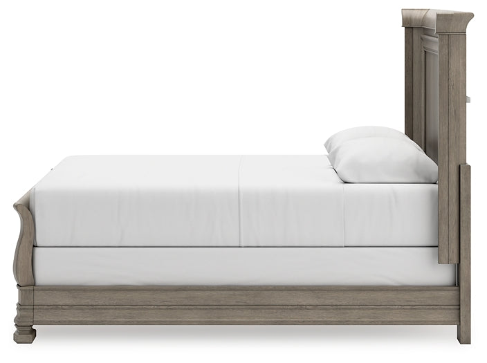 Lexorne  Sleigh Bed