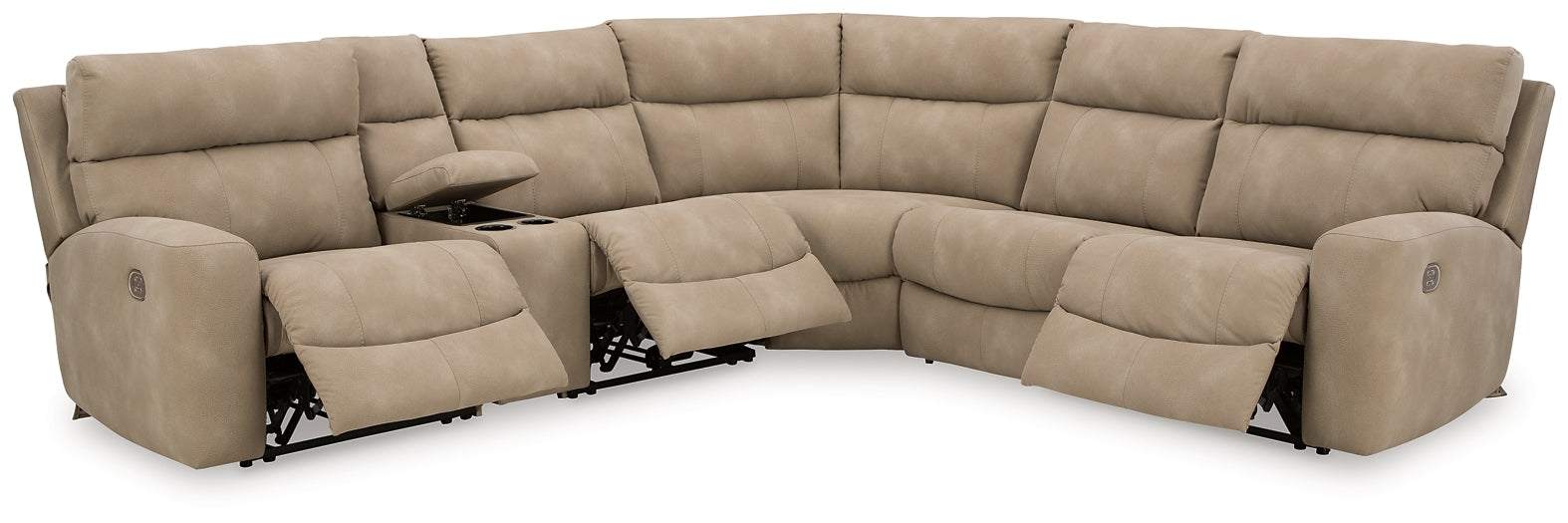 Next-Gen DuraPella 6-Piece Power Reclining Sectional