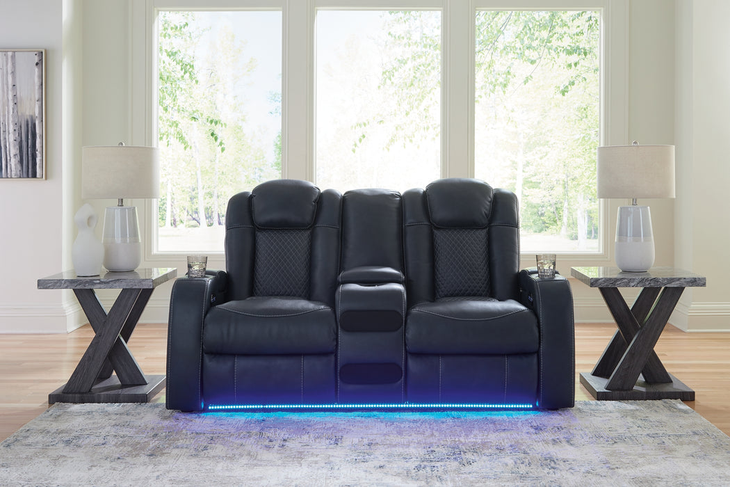 Fyne-Dyme Sofa, Loveseat and Recliner