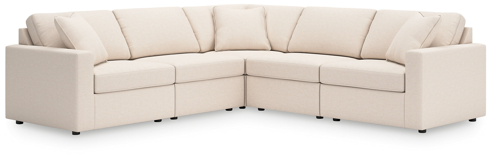 Modmax 5-Piece Sectional with Ottoman