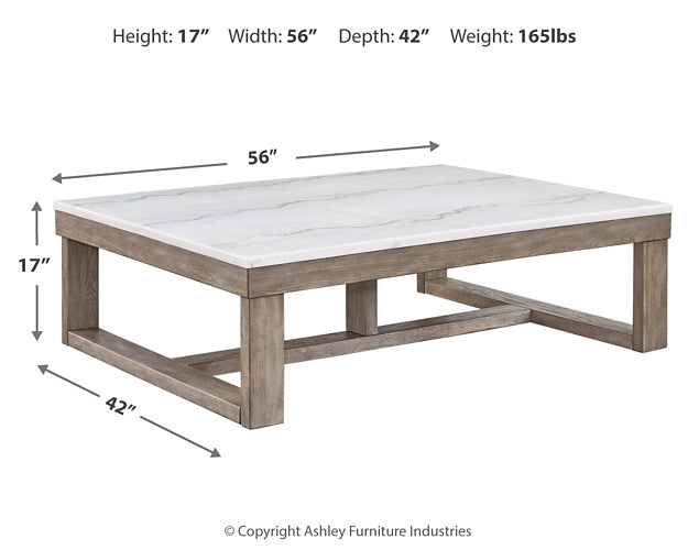 Loyaska Rectangular Cocktail Table